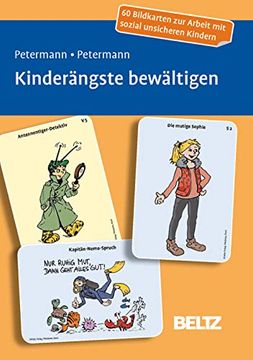 portada Kinderängste Bewältigen: 60 Bildkarten zur Arbeit mit Sozial Unsicheren Kindern. Mit 16-Seitigem Booklet (en Alemán)
