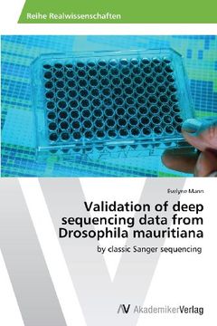 portada Validation of deep sequencing data from Drosophila mauritiana: by classic Sanger sequencing