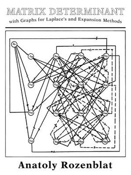 portada matrix determinant with graphs for laplace's and expansion methods (en Inglés)