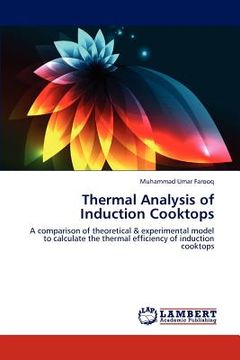 portada thermal analysis of induction cooktops (en Inglés)