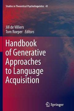 portada Handbook of Generative Approaches to Language Acquisition (in English)