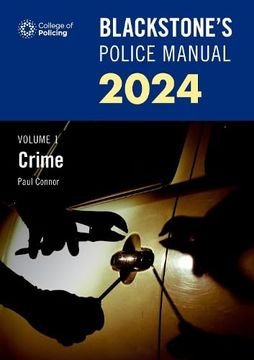 portada Blackstone's Police Manual Volume 1: Crime 2023 (en Inglés)
