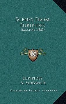 portada scenes from euripides: bacchae (1885)