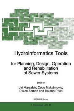 portada hydroinformatics tools for planning, design, operation and rehabilitation of sewer systems