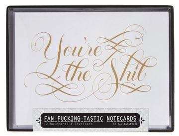 portada Fan-Fucking-Tastic Notecards: 12 Notecards & Envelopes (en Inglés)