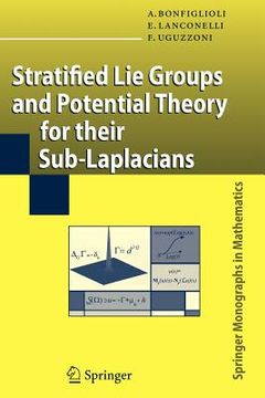 portada stratified lie groups and potential theory for their sub-laplacians (en Inglés)
