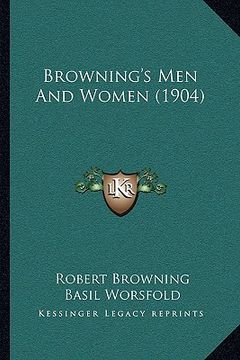 portada browning's men and women (1904) (en Inglés)