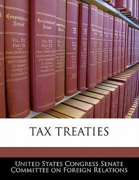 portada tax treaties (en Inglés)