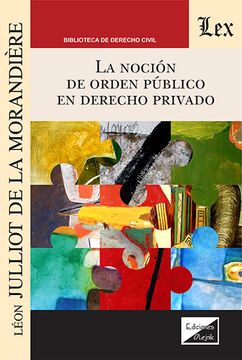 portada La noción de orden público en Derecho privado (in Spanish)