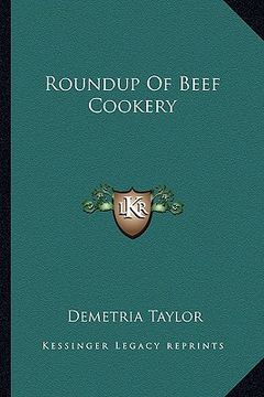portada roundup of beef cookery (in English)