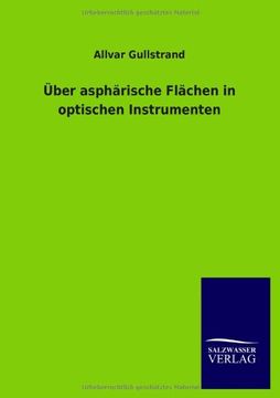 portada Über asphärische Flächen in optischen Instrumenten (German Edition)