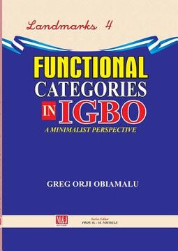 portada Functional Categories in Igbo. A Minimalist Perspective (en Inglés)