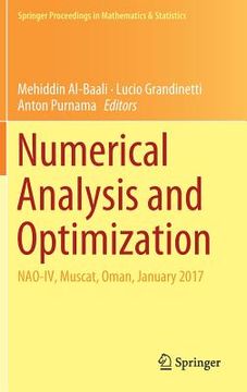 portada Numerical Analysis and Optimization: Nao-IV, Muscat, Oman, January 2017 (en Inglés)