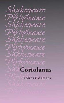portada Coriolanus (Shakespeare in Performance) 