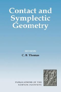 portada Contact and Symplectic Geometry Hardback: 8 (Publications of the Newton Institute) (en Inglés)