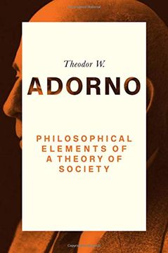 portada Philosophical Elements of a Theory of Society (en Inglés)