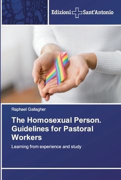 portada The Homosexual Person. Guidelines for Pastoral Workers (en Inglés)