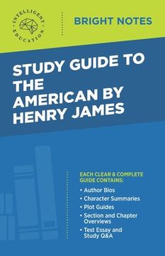 portada Study Guide to The American by Henry James