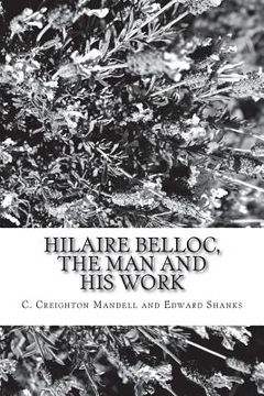 portada Hilaire Belloc, the Man and His Work (en Inglés)