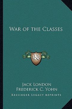 portada war of the classes (en Inglés)