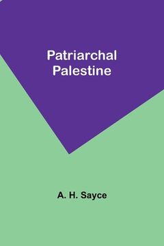 portada Patriarchal Palestine (en Inglés)