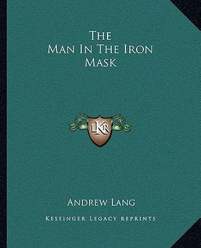 portada the man in the iron mask (in English)