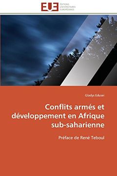 portada Conflits Armes Et Developpement En Afrique Sub-Saharienne