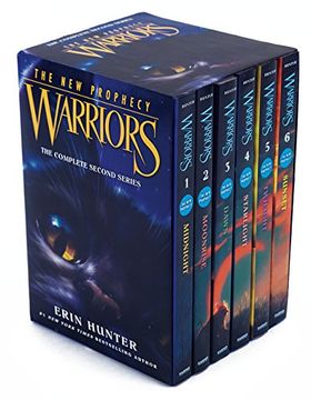 portada Warriors: The New Prophecy Box Set: Volumes 1 to 6: The Complete Second Series (en Inglés)