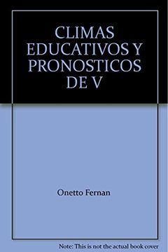 portada Climas Educativos y Pronosticos de Violencia (in Spanish)