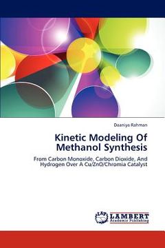 portada kinetic modeling of methanol synthesis