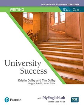 portada University Success Writing Intermediate, Student Book With Mylab English (in English)