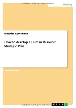 portada How to develop a Human Resource Strategic Plan