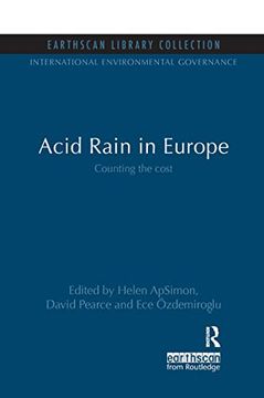 portada Acid Rain in Europe: Counting the Cost (Earthscan Library Collection: International Environmental Governance Set) (en Inglés)