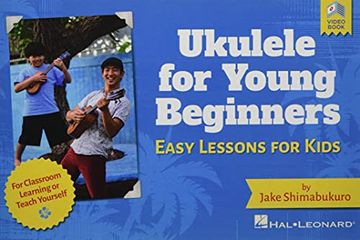 portada Ukulele for Young Beginners: Easy Lessons for Kids With Video Lessons (en Inglés)