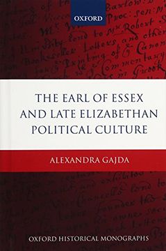 portada the earl of essex and late elizabethan political culture