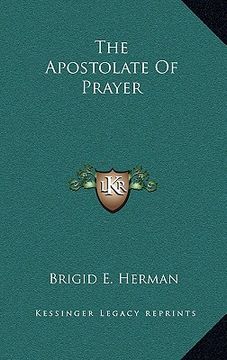 portada the apostolate of prayer (in English)