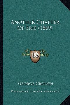 portada another chapter of erie (1869) (en Inglés)