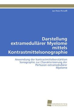 portada Darstellung Extramedullarer Myelome Mittels Kontrastmittelsonographie