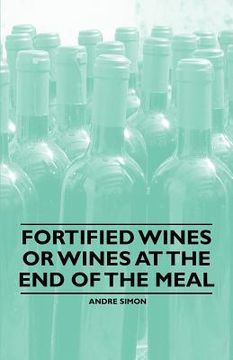 portada fortified wines or wines at the end of the meal (en Inglés)