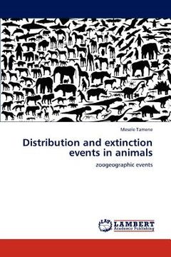 portada distribution and extinction events in animals (en Inglés)
