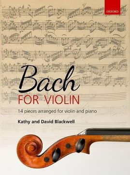 portada Bach for Violin: 14 Pieces Arranged for Violin and Piano (en Inglés)