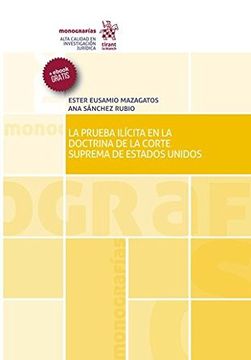 portada La Prueba Ilícita en la Doctrina de la Corte Suprema de Estados Unidos (Monografías -México-) (in Spanish)