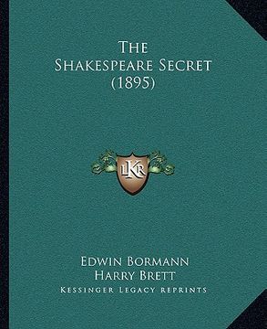 portada the shakespeare secret (1895) (en Inglés)
