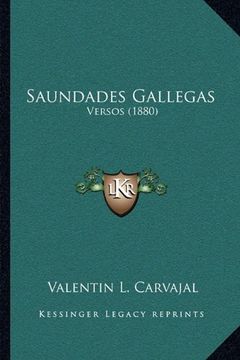 portada Saundades Gallegas: Versos (1880) (in Spanish)