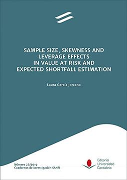 portada Sample Size, Skewness and Leverage Effects in Value at Risk and Expected Shortfall Estimation (en Inglés)