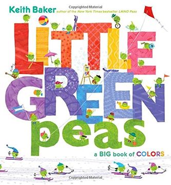 portada Little Green Peas: A big Book of Colors (The Peas Series) (in English)