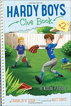 portada The Missing Playbook (Hardy Boys Clue Book) (in English)