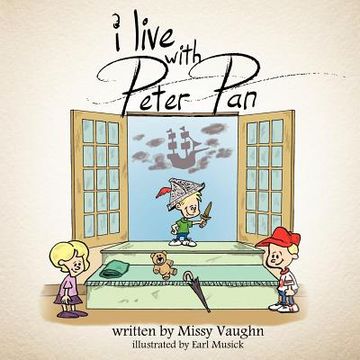 portada i live with peter pan (en Inglés)