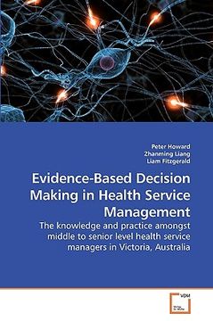 portada evidence-based decision making in health service management (en Inglés)