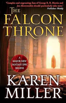 portada The Falcon Throne: The Tarnished Crown Book 1 (en Inglés)